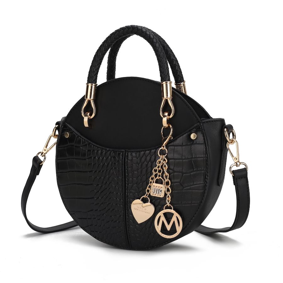 

Сумка через плечо Nobella Croco для женщин MKF Collection By Mia K., черный
