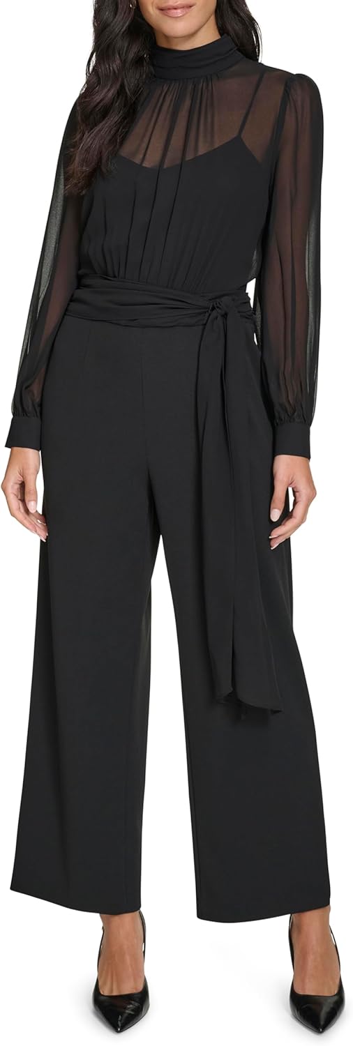 

Женский деловой комбинезон Calvin Klein, Black/Black