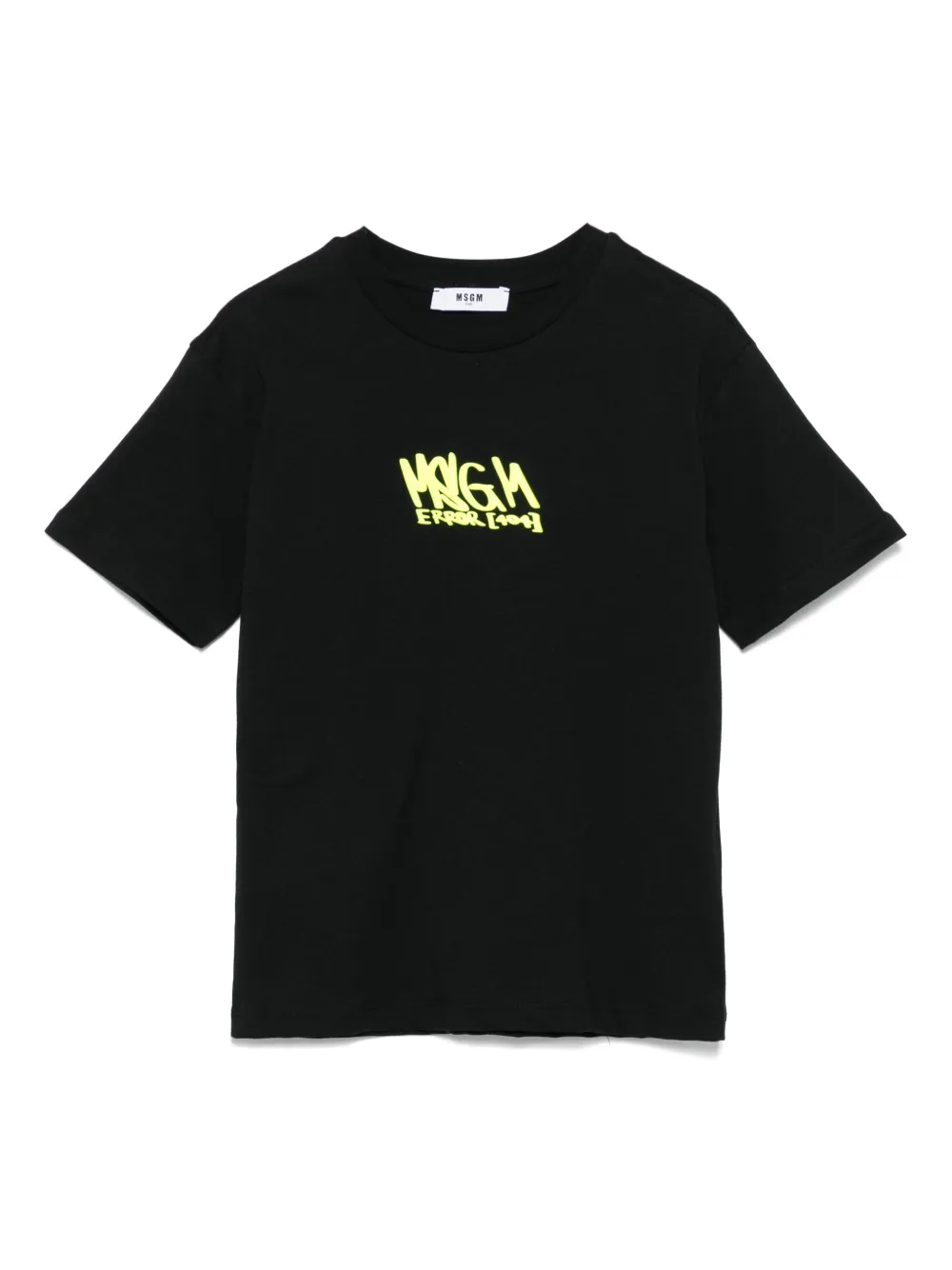 

Футболка из джерси MSGM Kids, черный