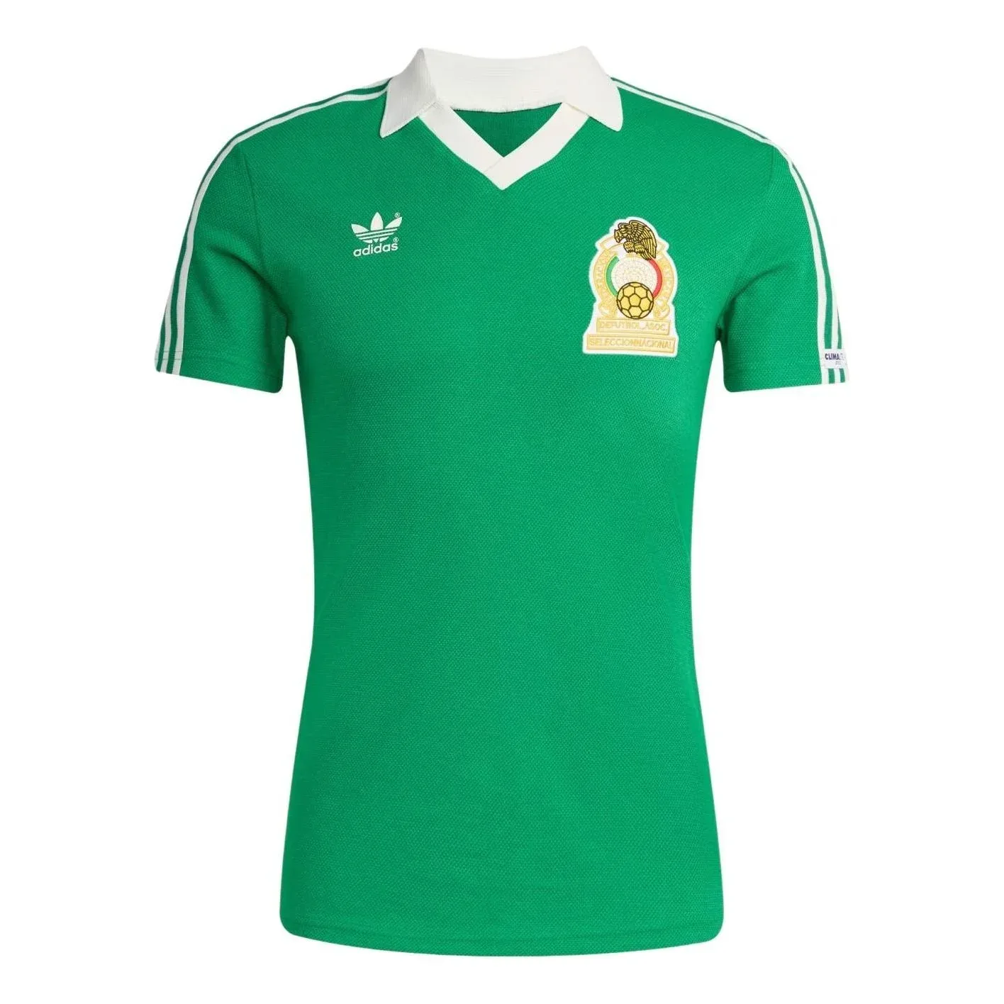Домашняя футболка сборной Мексики Adidas 1986 года, зеленая