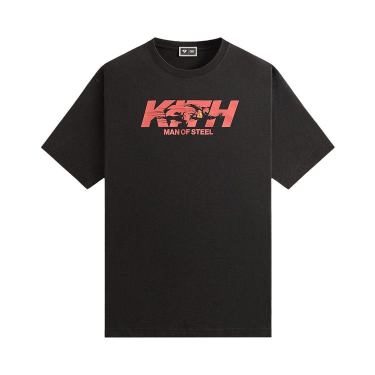 

Футболка Kith x Superman Man Of Steel Vintage Tee, Black