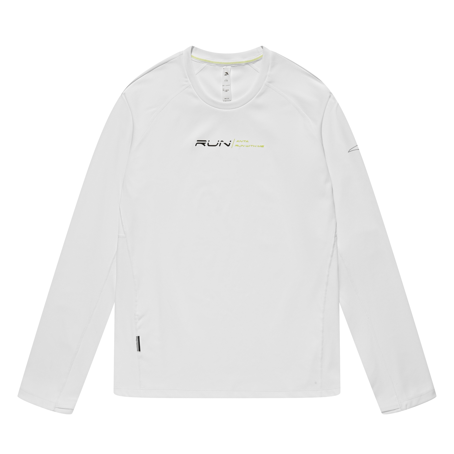 

ANTA Коллекция Running вязаный свитер мужской pure white