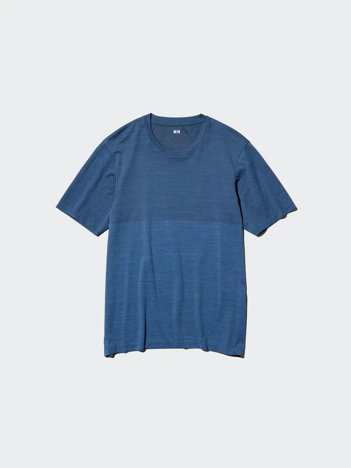 Футболка Uniqlo Dry-Ex, повседневная одежда, темно-серый — фото 3
