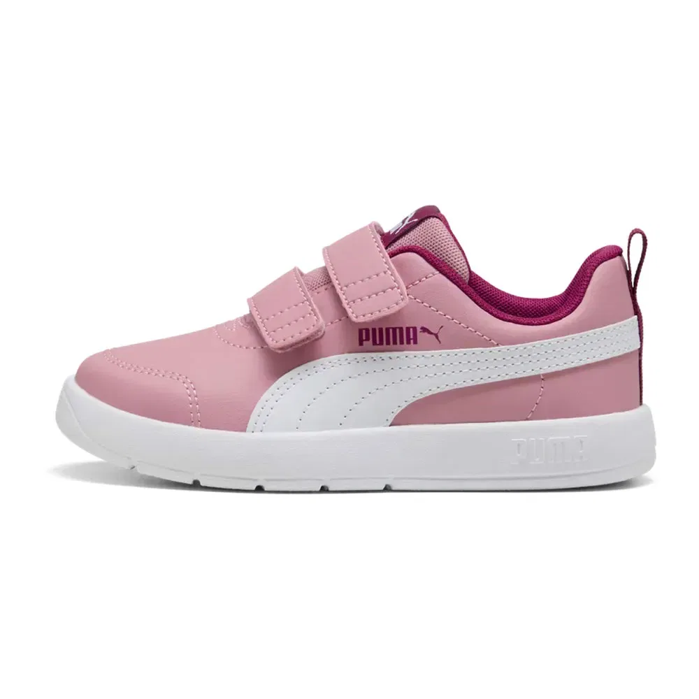 Кроссовки Courtflex V3 V PS Puma, розовый — фото 3