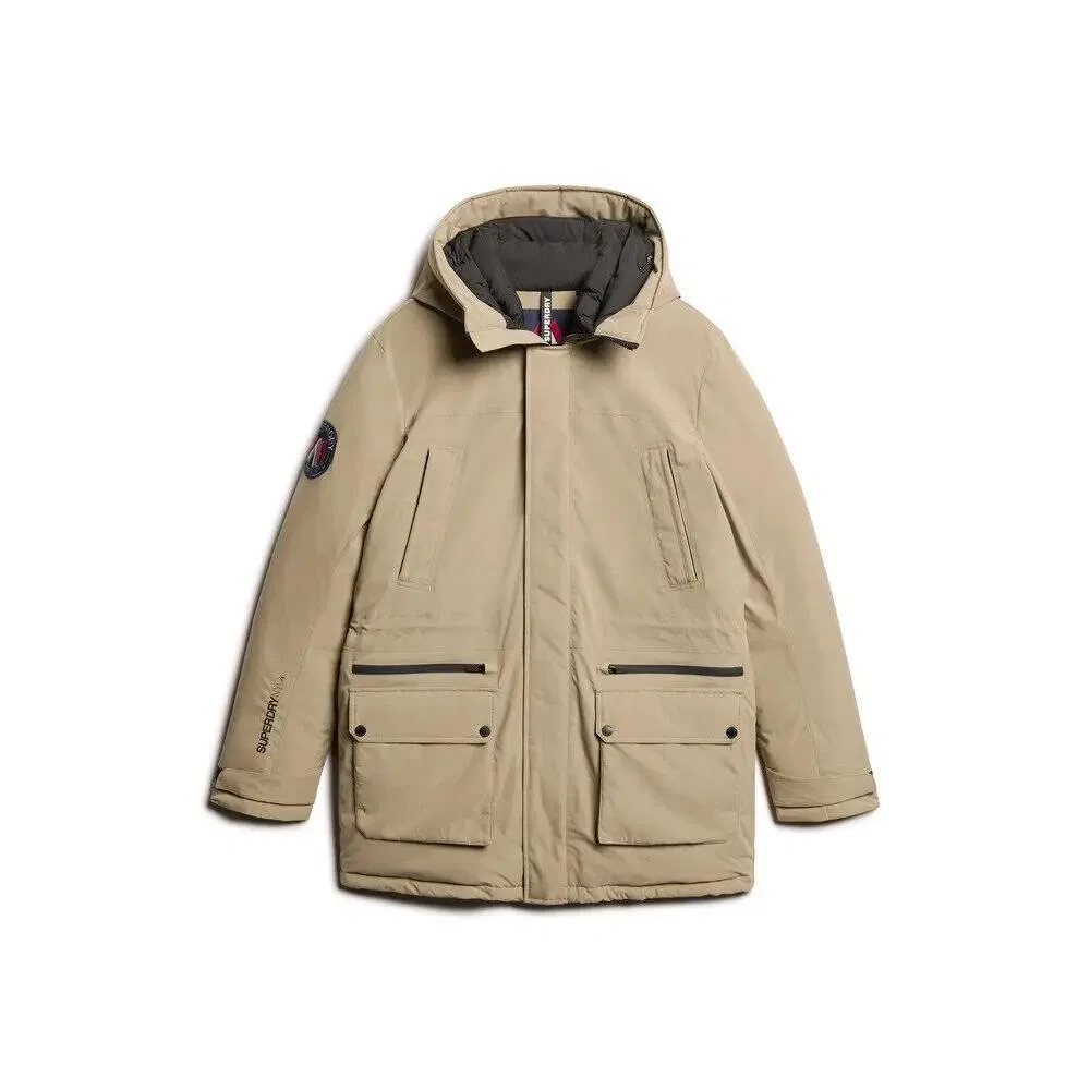 Женская утепленная парка City Superdry, Braun