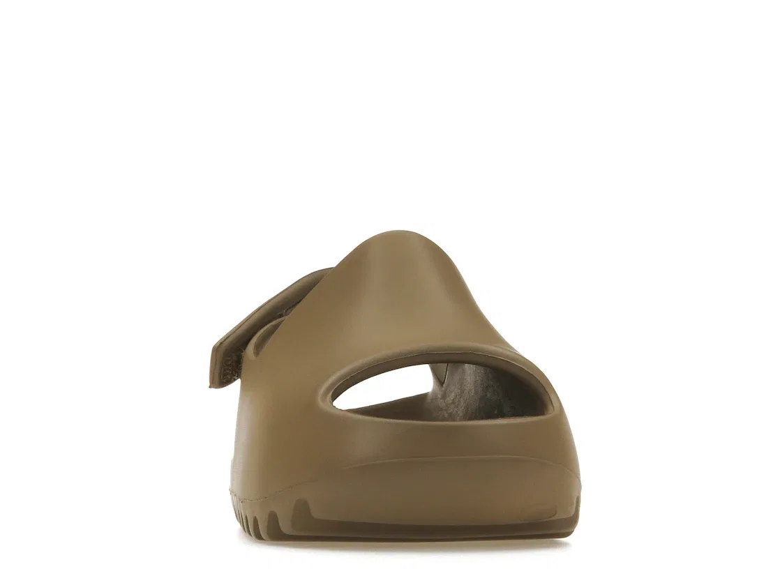 Детские сланцы Yeezy Slide Adidas, Earth Brown — фото 2