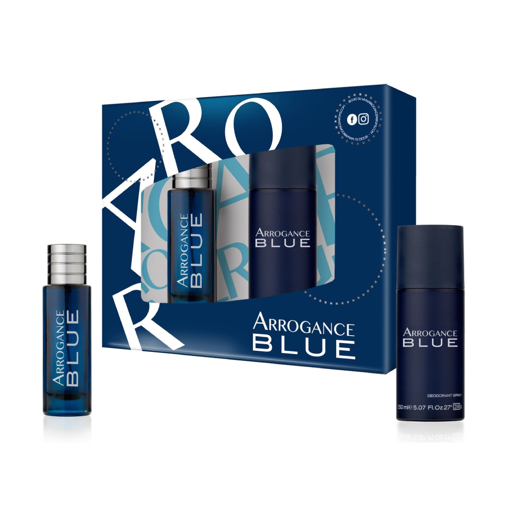 

Набор подарочный Arrogance Blue, 2 предмета