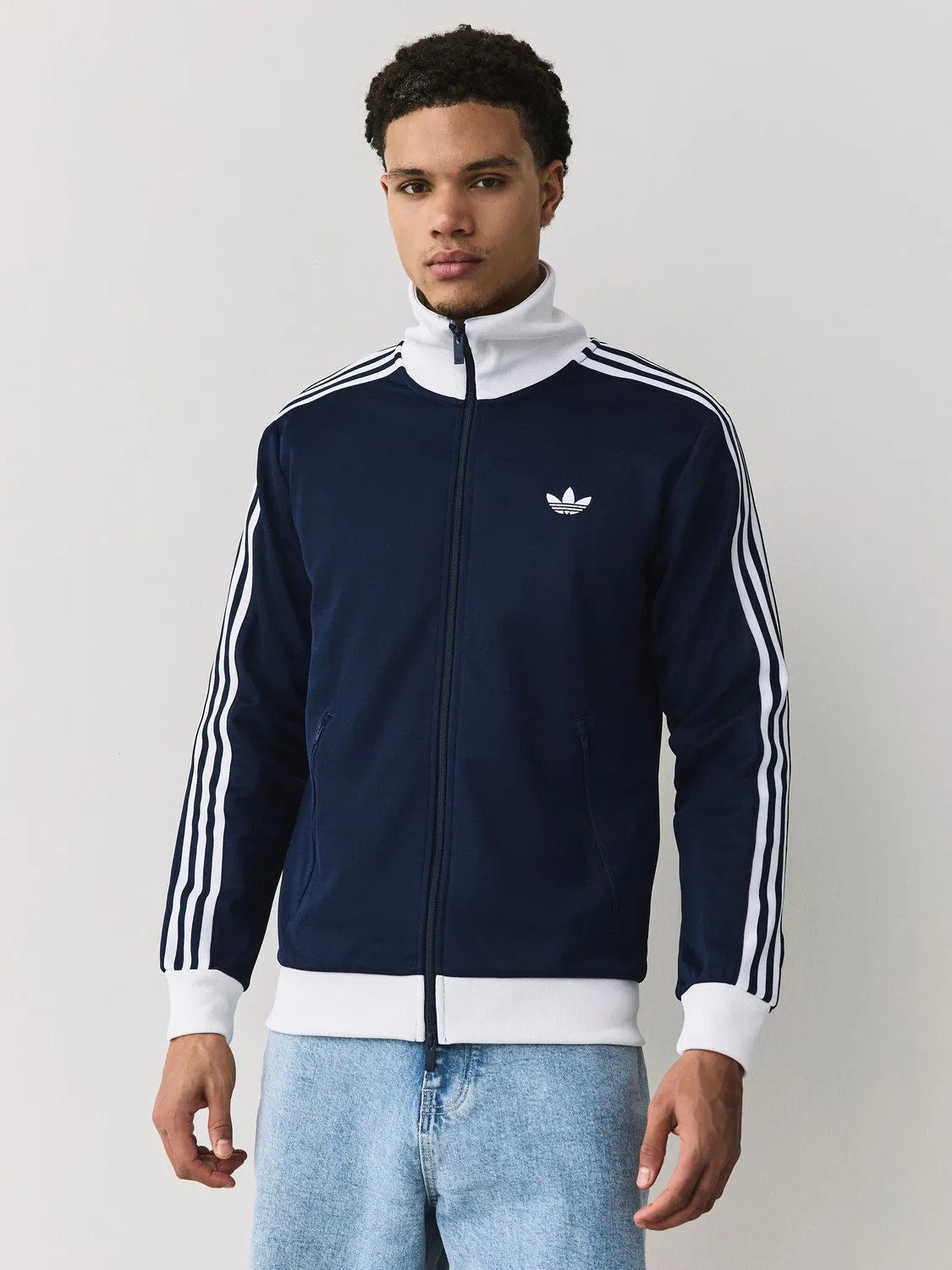 Синяя классическая куртка adidas Originals
