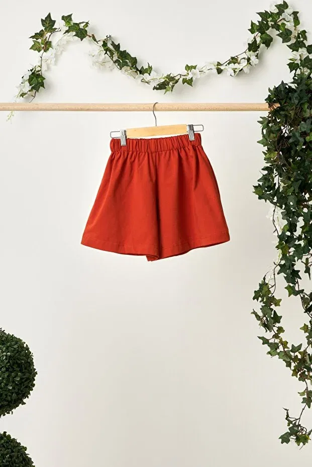 Детские шорты для девочек хлопковые Sportswear Babygiz, Tile — фото 3