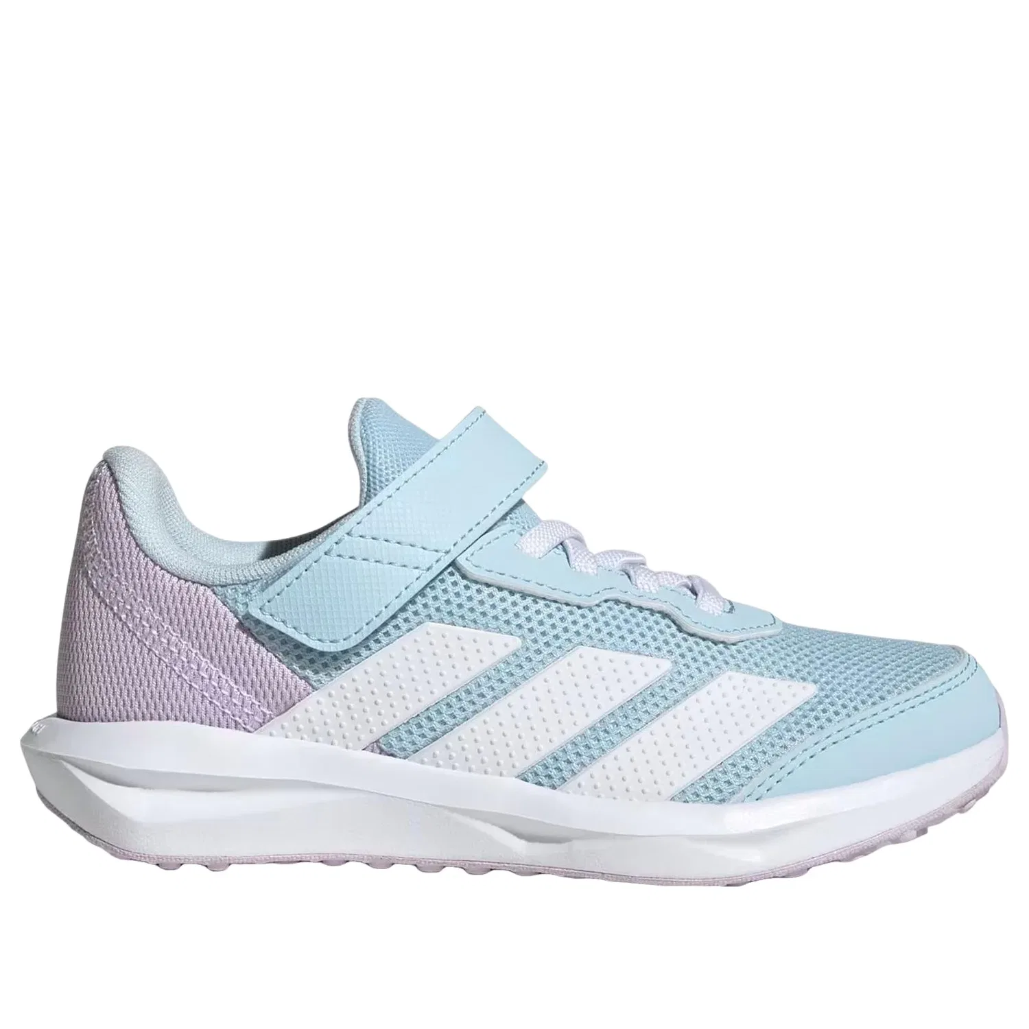Детские кроссовки для бега с шнуровкой-эластичной Faito Adidas, синий — фото 2