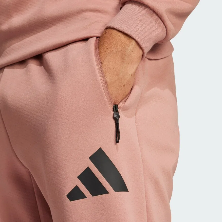 Спортивные штаны с принтом Z.N.E. Pants adidas, Белый — фото 4