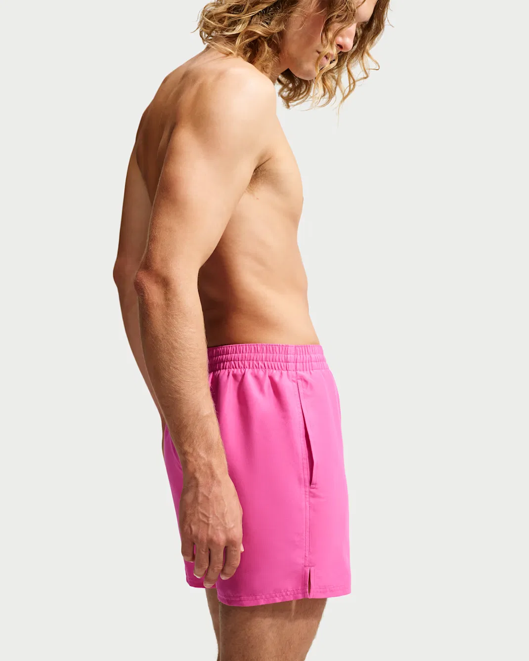 Мужские шорты для волейбола с подкладкой, 5 дюймов Nike Swim Breaker Essential, Desert Pink — фото 3