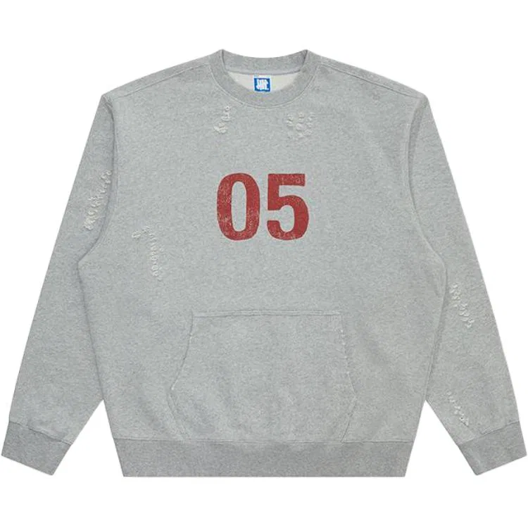 Детский свитшот Unisex с круглым вырезом Gray UNDEFEATED