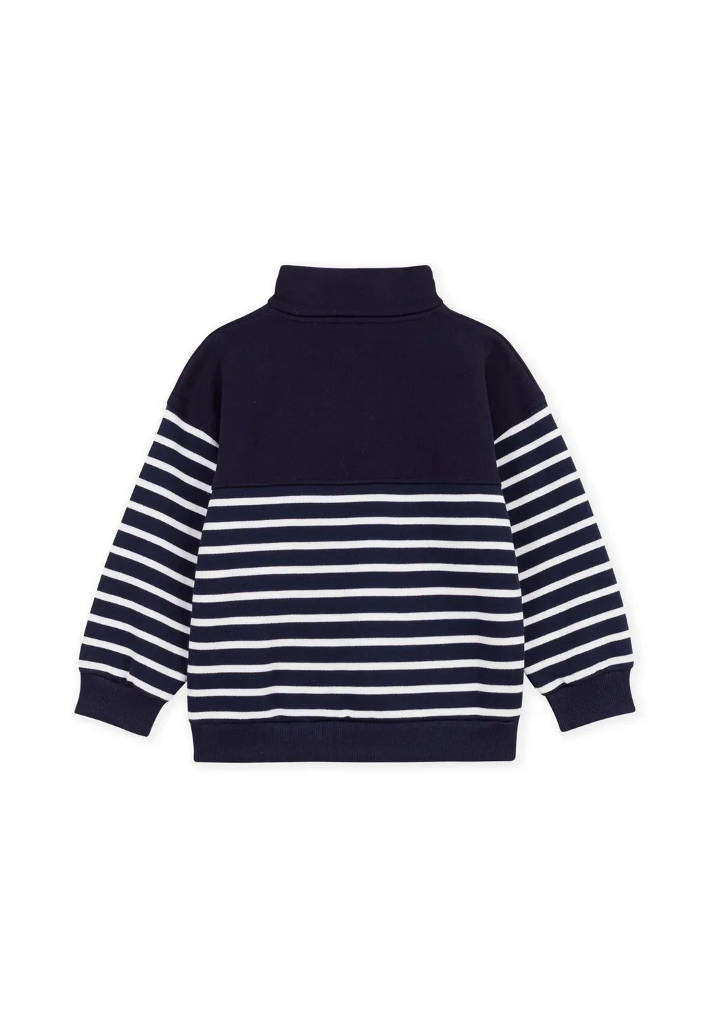 Универсальная трикотажная толстовка-труба Petit Bateau, Smoking Marshmallow — фото 2