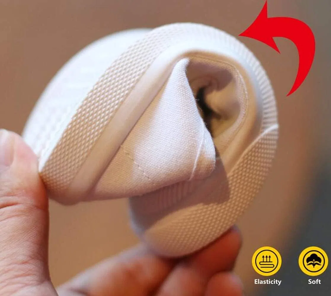 Детские кеды на скользящей подошве для мальчиков и девочек LFHT, Elastic — фото 3