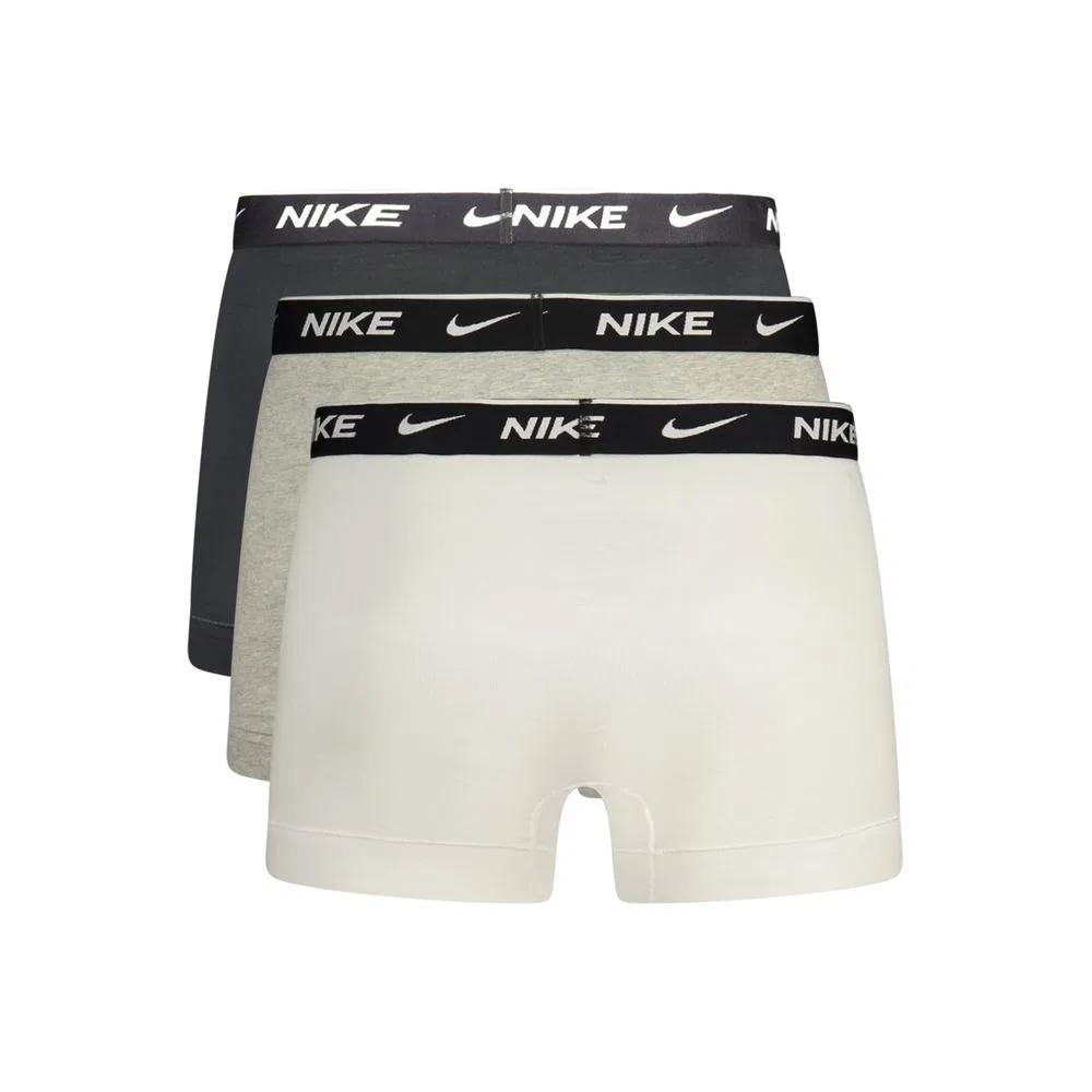 Мужские трусы-боксеры с принтом комплект из 3 штук Nike, Gray — фото 2