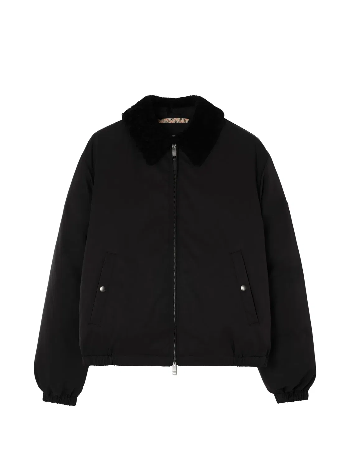 Куртка Farnborough Aviator Burberry, черный