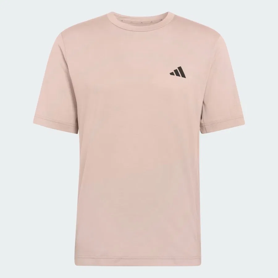 Футболка с коротким рукавом из полиэстера adidas WE FR T CHABRN, Коричневый — фото 4
