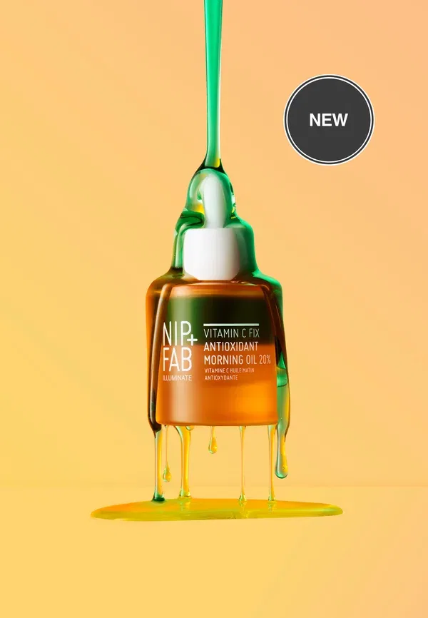 Масло для лица с витамином C и антиоксидантами Vitamin c fix antioxidant morning oil 20% Nip+Fab, 30 мл — фото 3