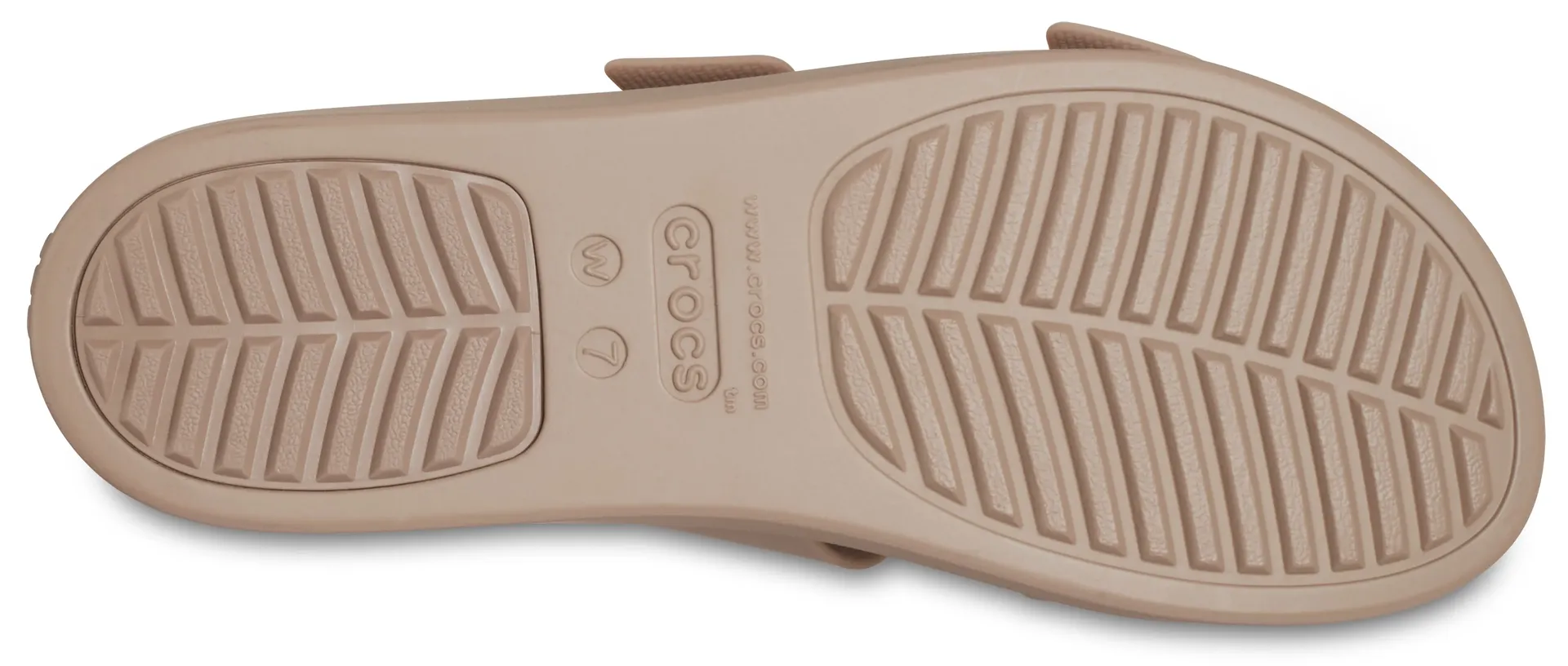 Мюли Crocs "Brooklyn Low Wedge", платформа, летняя обувь, тапочки с пряжкой, цвет Latte — фото 3