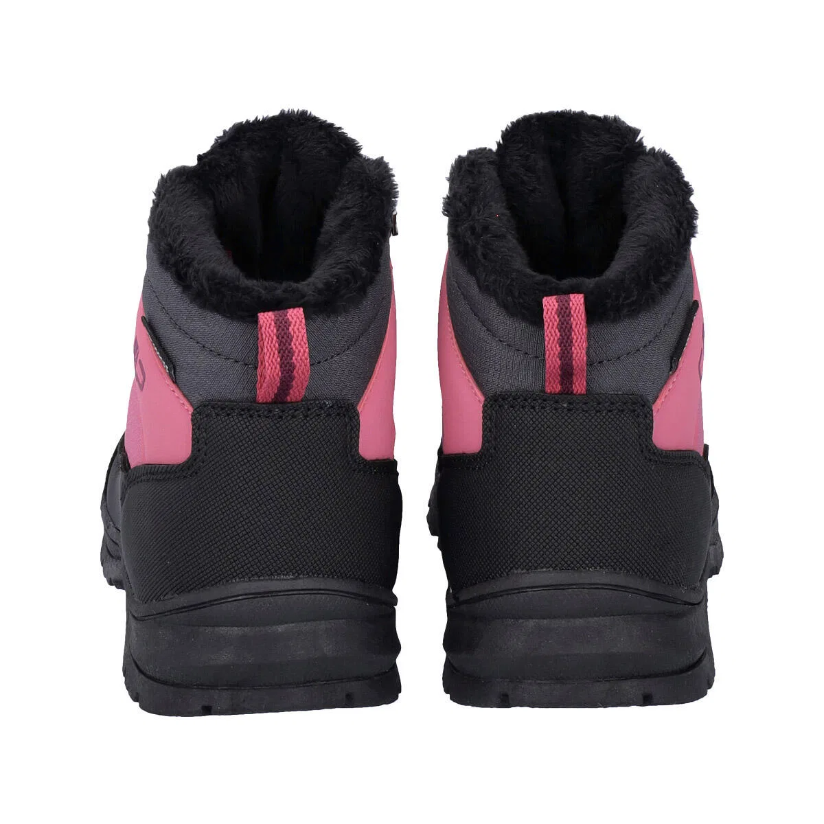 Детские зимние ботинки с утеплением CMP Annuuk Snowboots Wp Junior, Rosa Schwarz — фото 3