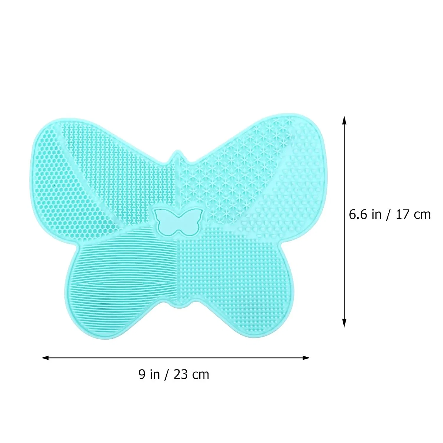 Силиконовая подушечка для чистки кистей IMIKEYA, 23x17x1 см, Розовый — фото 2
