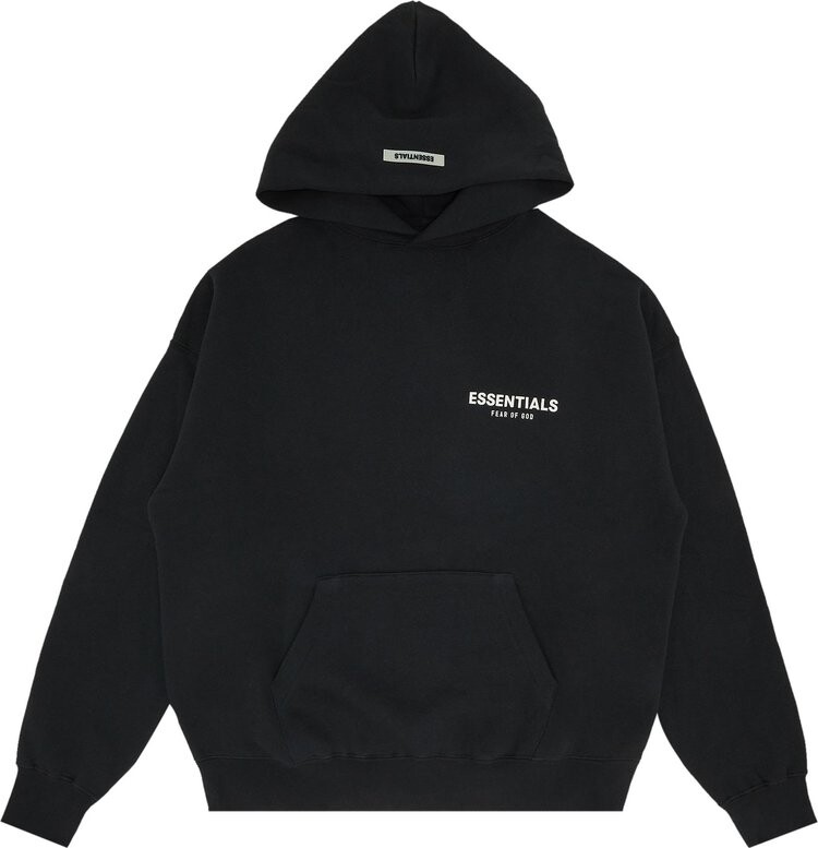 

Худи Fear of God Essentials Photo Pullover Hoodie 'Black', черный