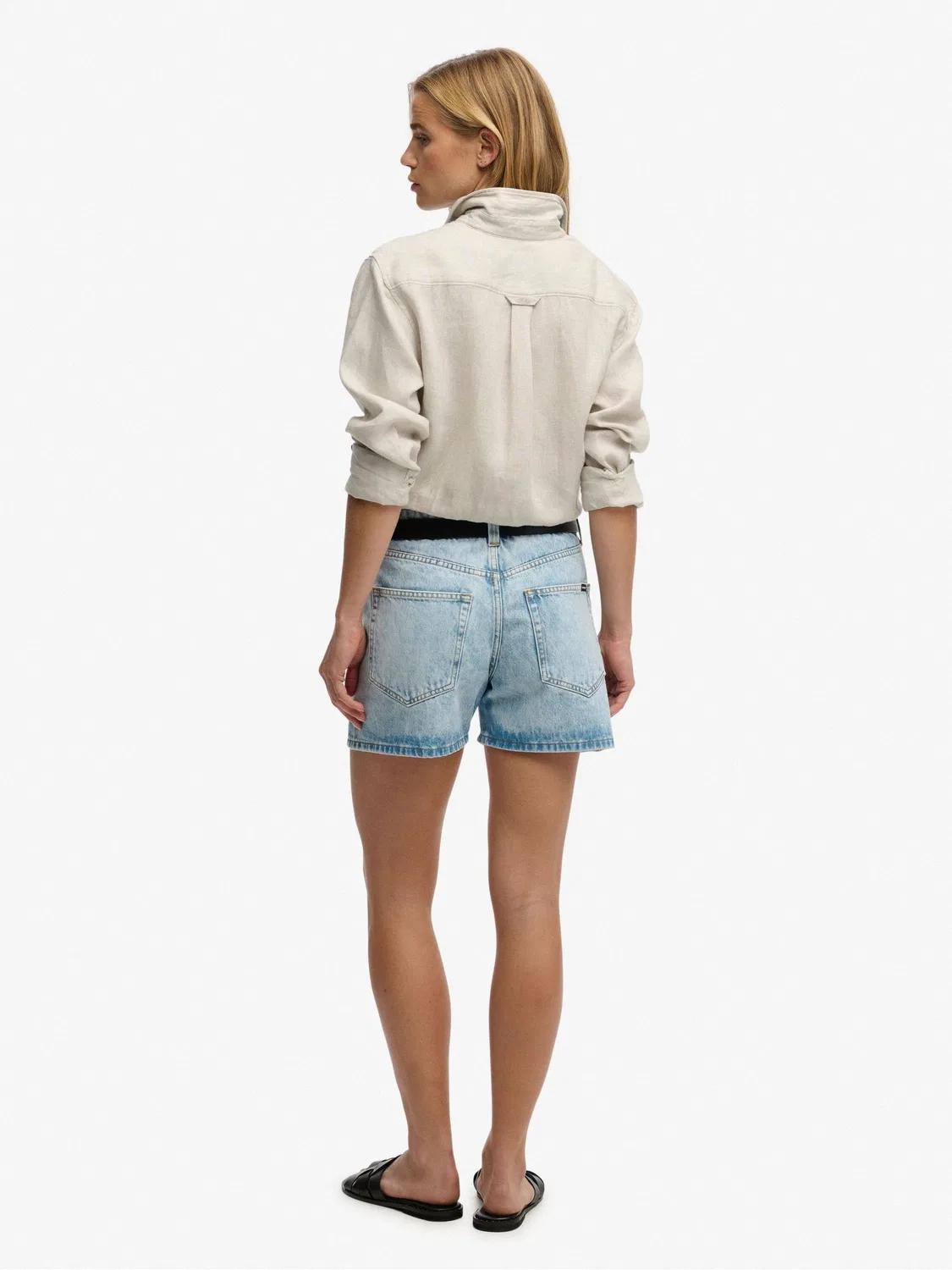 Шорты джинсовые Superdry Light Wash, Light Wash — фото 2