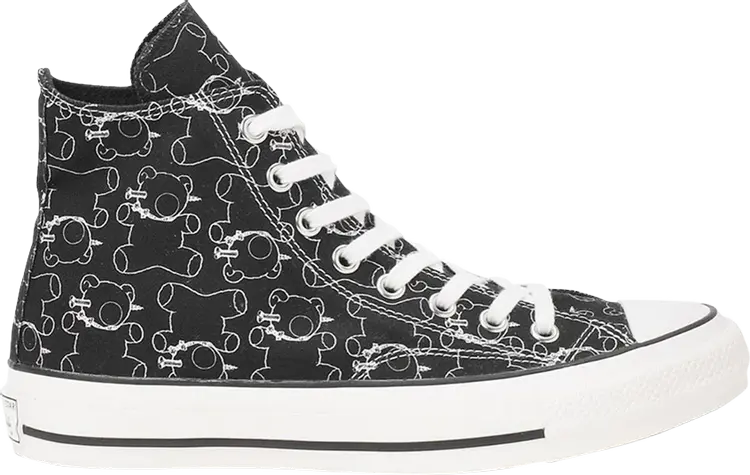 

Кроссовки Converse Undercover x Addict x Chuck Taylor All Star High Teddy Bear, черный