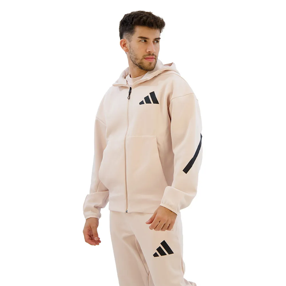 Толстовка adidas New Z.N.E full zip, розовый — фото 4