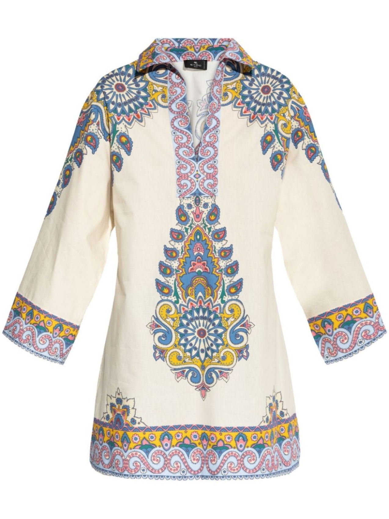 

ETRO туника с принтом, белый