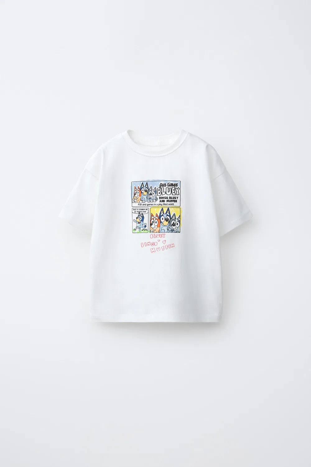 Футболка BLUEY LUDO STUDIO ZARA, White
