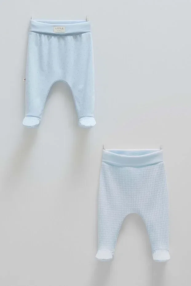Детские брюки для девочек зауженные Caramell, Blue