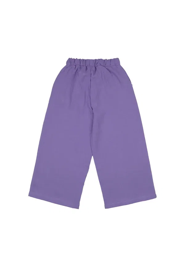 Брюки хлопковые Royal lavender-pants Walkiddy, Purple, фиолетовый — фото 3