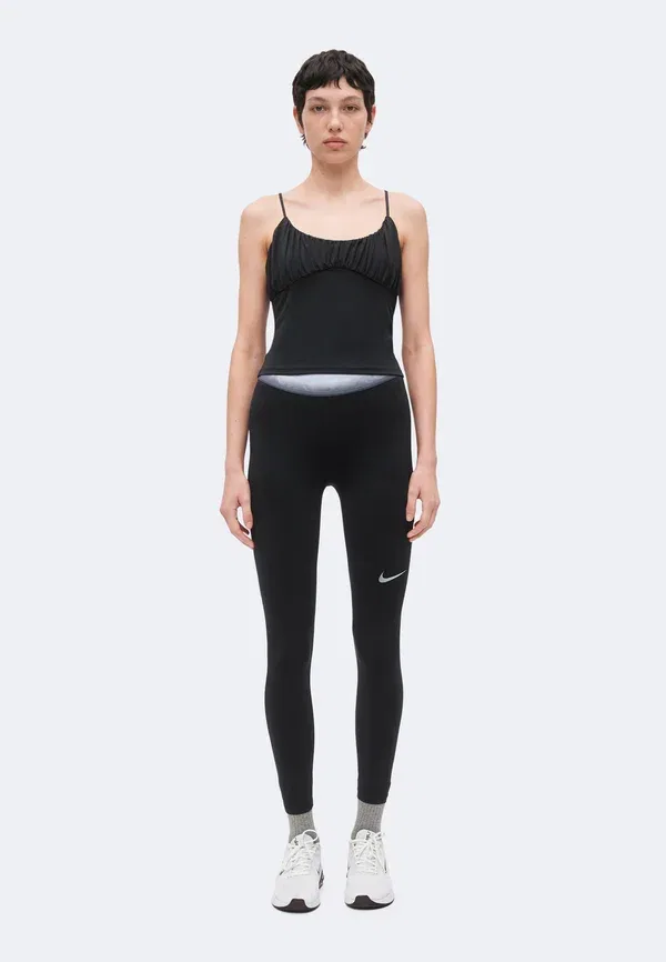 Леггинсы Dri-fit Tight Nike Performance, Black/Ghost, черный — фото 2