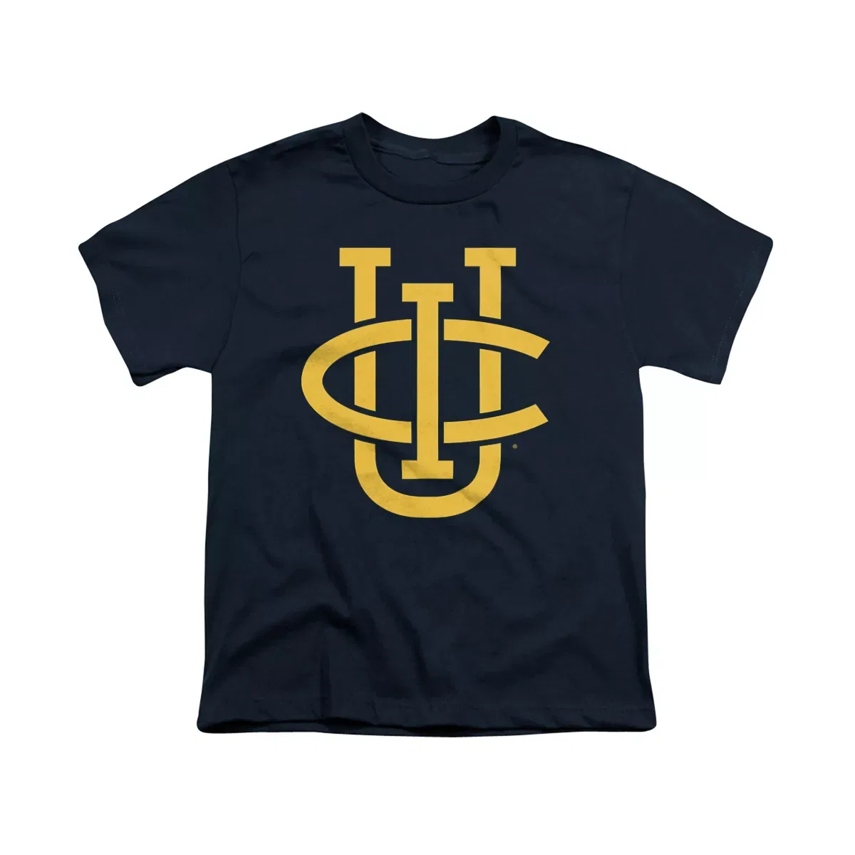 Детская футболка с принтом University Of California Irvine Distressed Primary Logo NCAA, Navy