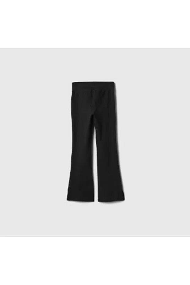 Детские леггинсы для девочек расклешенные Gap Kids, Black — фото 2