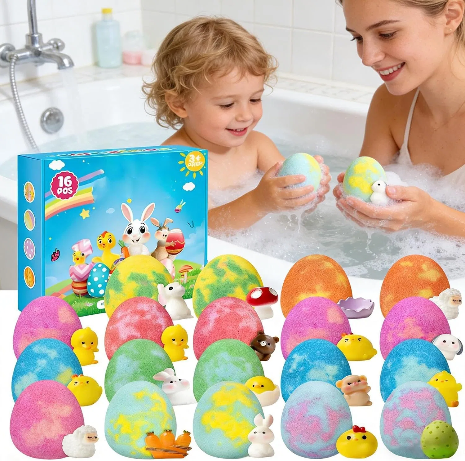 Bomb Bath с игрушкой, Aznever, 1 шт — фото 3