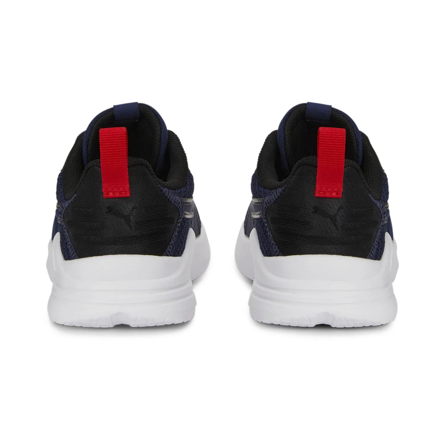 Детские кроссовки для мальчиков с сетчатым верхом PUMA Wired Run Jr, Unisex Sneakers, Blue — фото 3