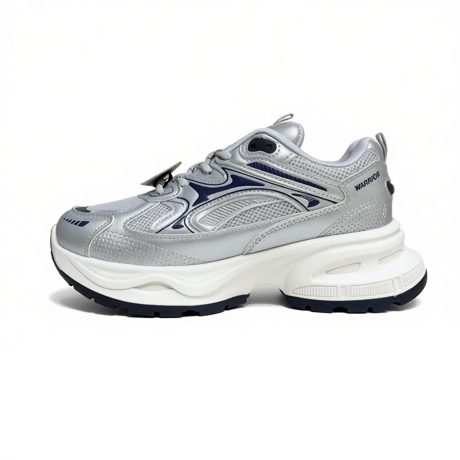 Детские кроссовки на толстой подошве Chunky Sneakers WARRIOR, Blue Gray OYI