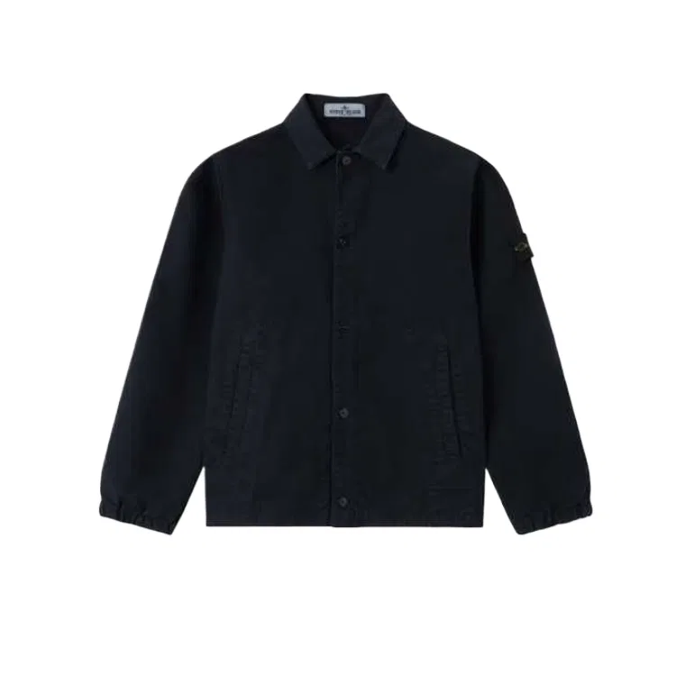 Куртка с лацканами, Grade School, STONE ISLAND, Marine Blue