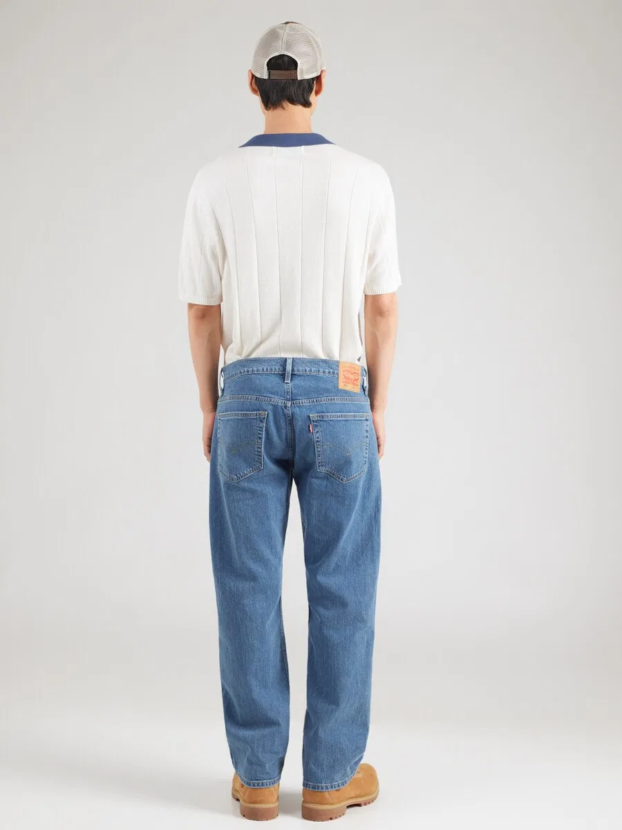 Джинсы LEVI'S Regular '569 Loose Straight' синего цвета — фото 4