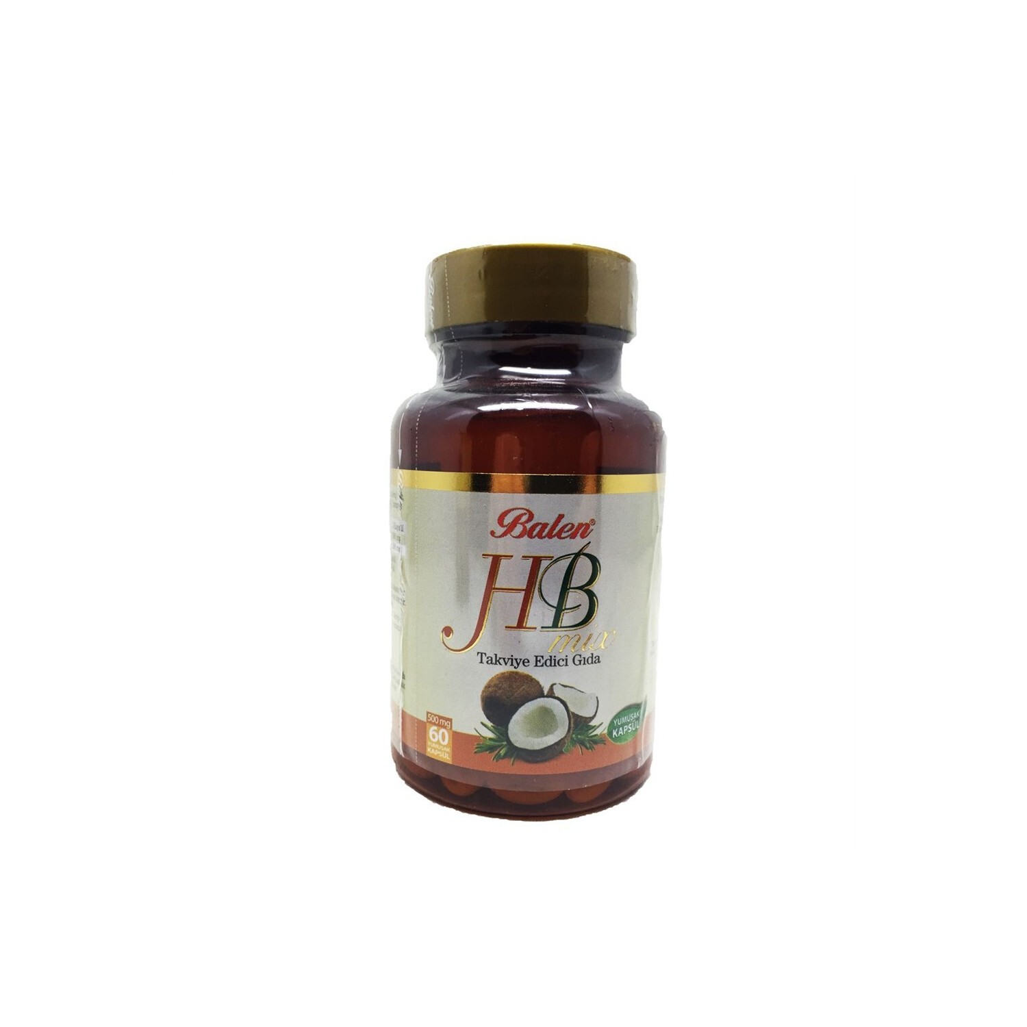 

Кокосовое масло и масло розмарина Balen Hb Mix Capsule, 60 капсул