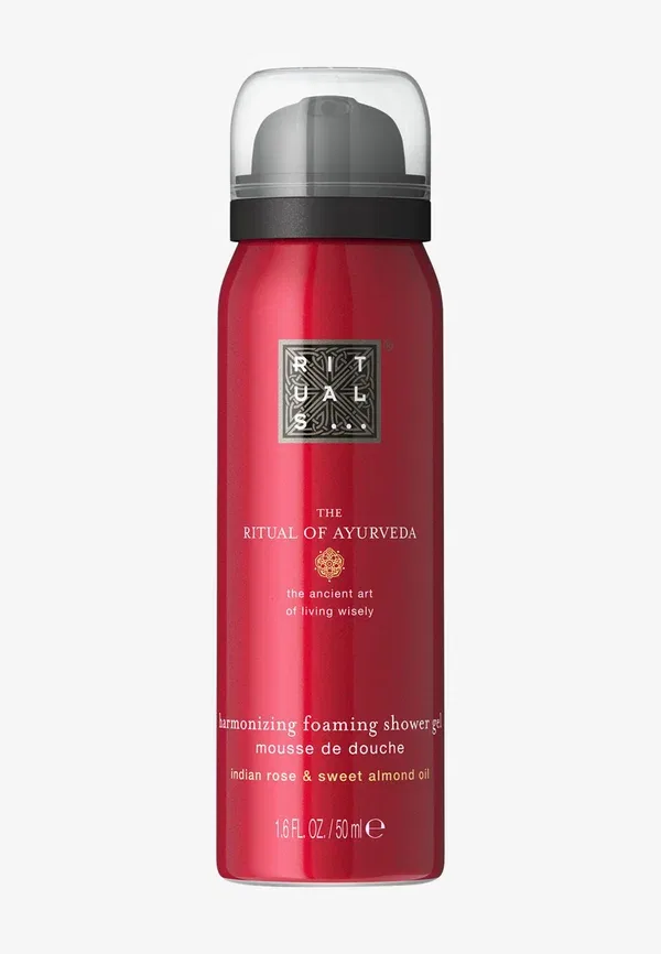 Пенка для душа с маслом сладкого миндаля и индийской розой Foaming shower gel Rituals, 50 мл, Rose
