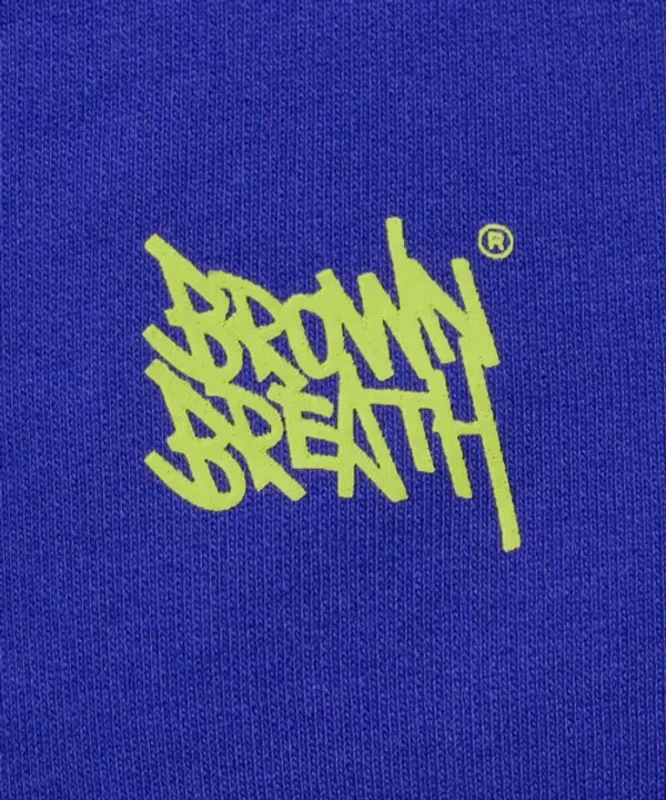 Шорты Kids tag cotton shorts, синие, Brownbreath Kids — фото 4