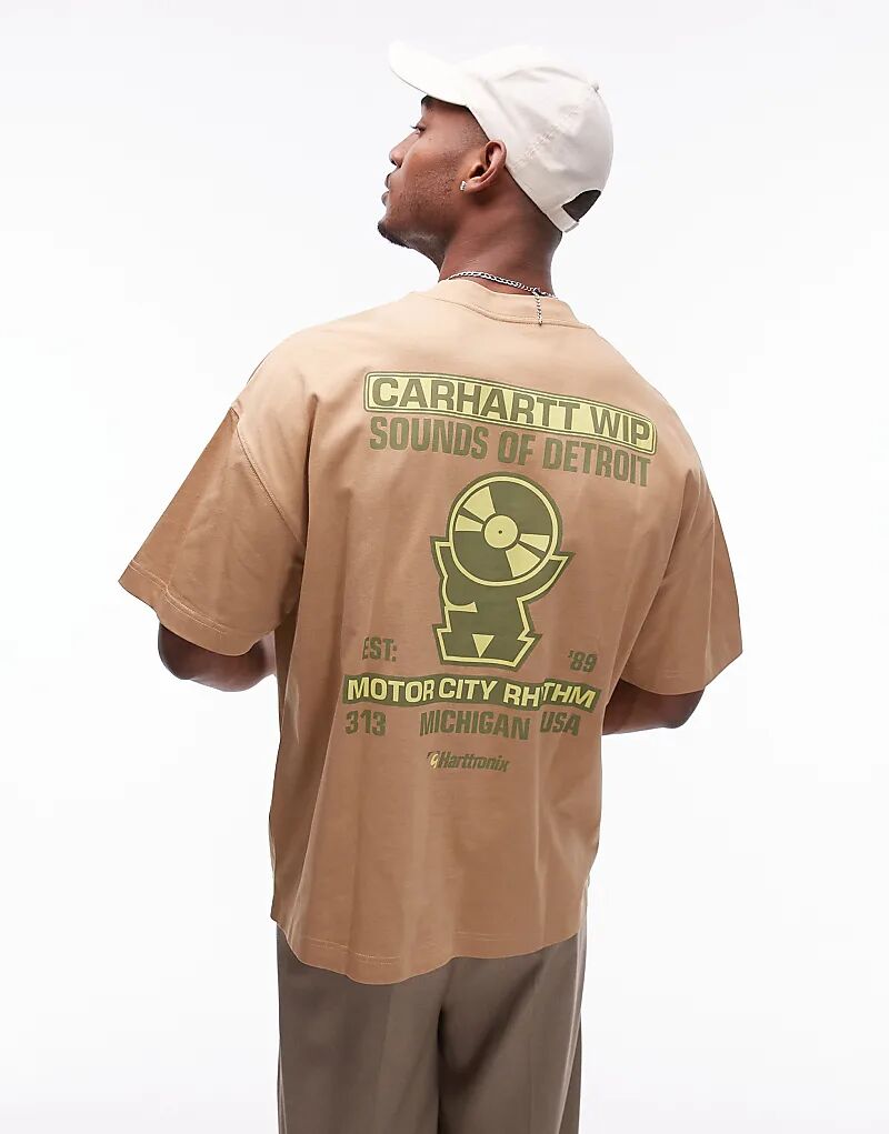 

Бежевая футболка с короткими рукавами Harttronix Carhartt WIP
