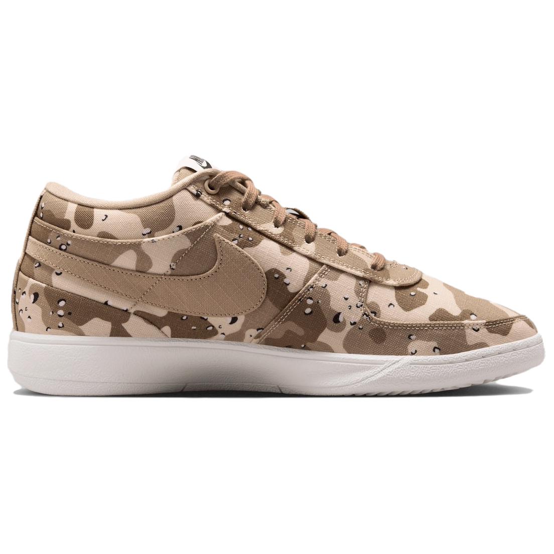 Кроссовки баскетбольные низкие Abrasion Resistant Breathable Unisex Nike, бежевый/коричневый — фото 2