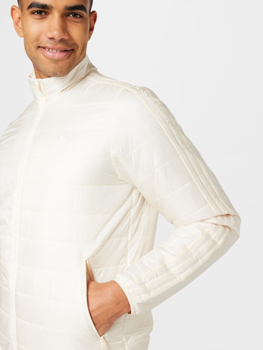 Всесезонная куртка ADIDAS ORIGINALS Between-Season Jacket Padded Stand Collar, белый — фото 3