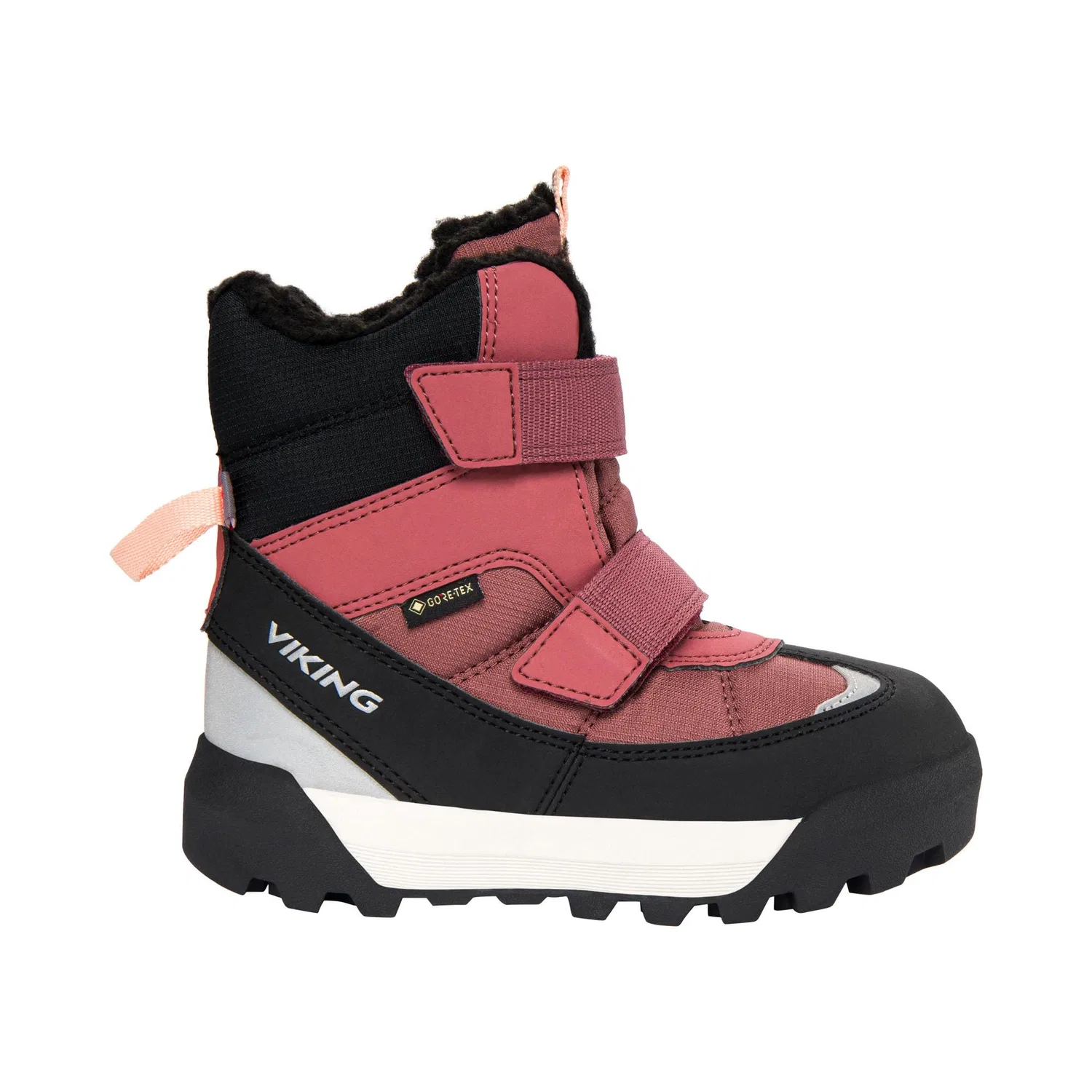Детские снежные ботинки для мальчиков с мембраной Expower Warm Gtx 2v Viking, Dark Pink