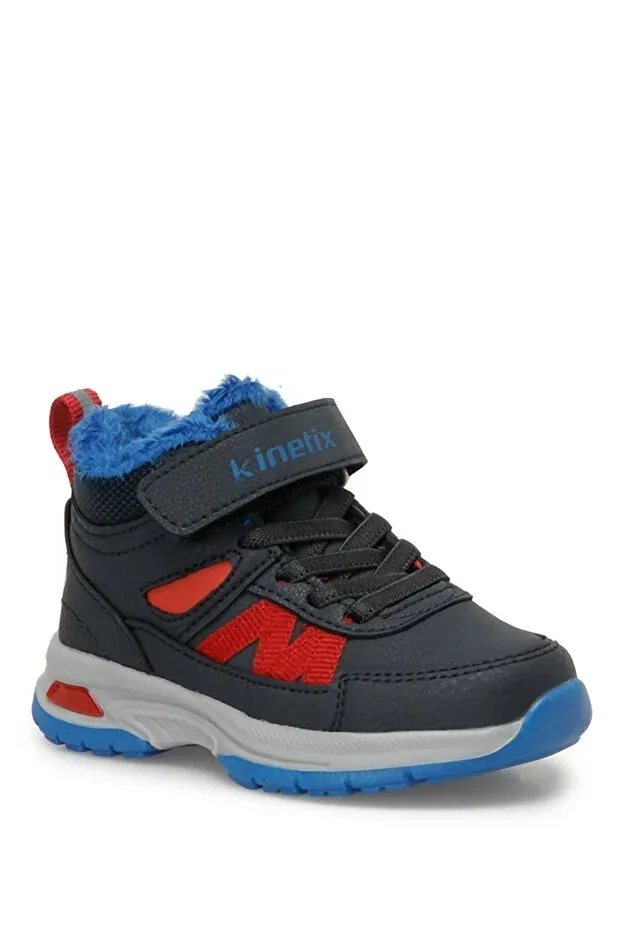 Детские ботинки для девочек на плоской подошве Giuse hi boy 3pr navy blue boy's outdoor boots Kinetix, Navy Blue-101387583 — фото 2